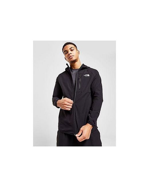 The North Face Black Performance Woven Full Zip Jacket for men