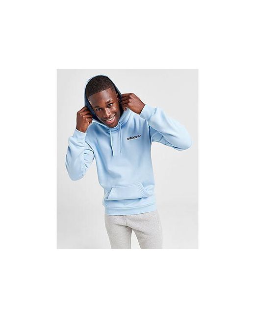 Adidas Originals Blue Script Hoodie for men