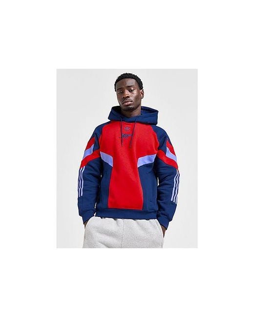 adidas originals アーセナルFC ARSENAL HOODIE adidas Men's Arsenal Originals 2024/25 Hoodie Night Sky/Red