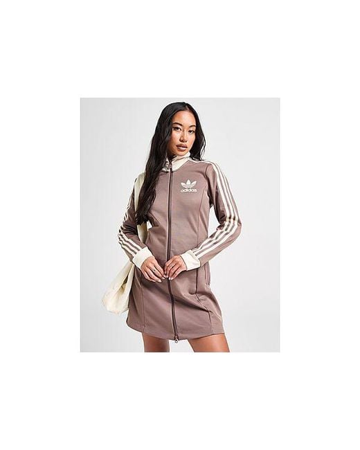 Adidas Originals Black Classic Full Zip Dress