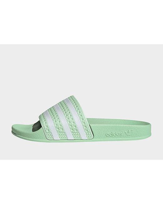 Adidas Originals Green Adilette Slides