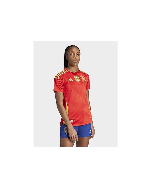 Adidas Red Spain 2024 Home Authentic Jersey