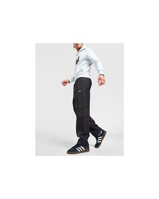 Fred Perry Black Badge Tech Cargo Pants for men