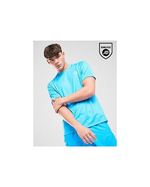 Maglia Tech Emboss di Under Armour in Blue da Uomo