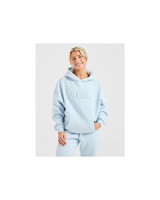 AYBL Black Plush Overhead Hoodie