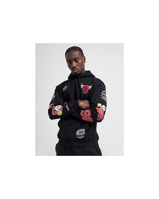 Mitchell & Ness Black Nba Chicago Bulls Hoodie for men
