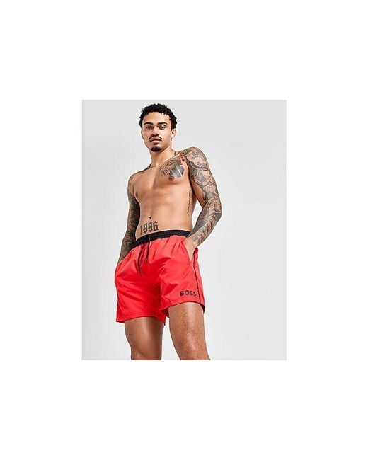 Boss Red Starfish Swim Shorts for men