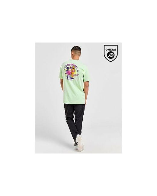 T shirt Flamant Rose adidas Originals pour homme en coloris Noir Lyst