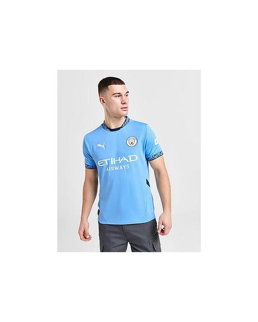 PUMA Blue Manchester City Fc 2024/25 Home Shirt for men