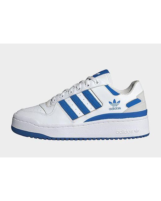 Adidas Originals Blue Forum Bold Stripes Shoes