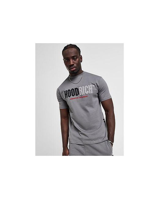 Hoodrich Black Fade T-shirt for men