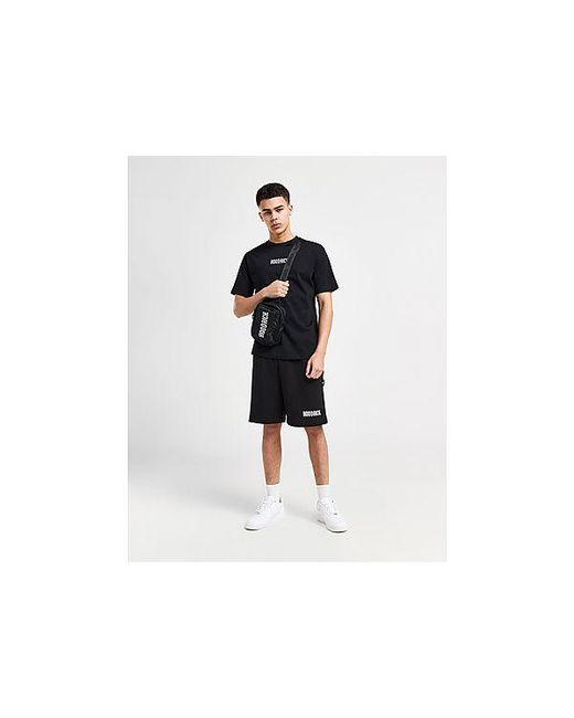 Hoodrich Black Core T-shirt/shorts Set for men