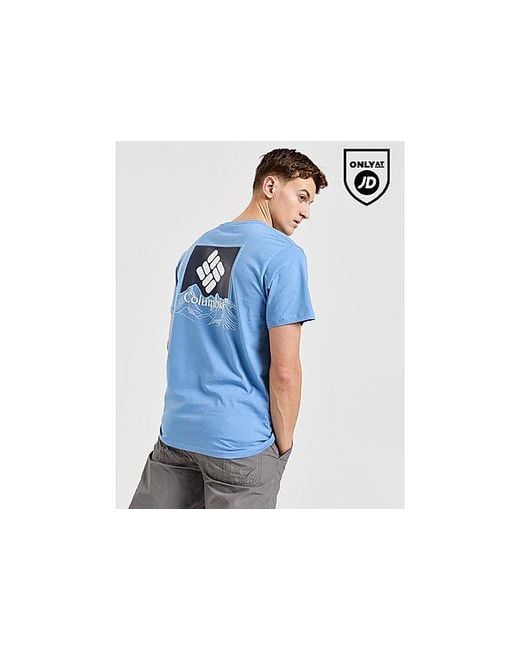 T-shirt Webster Columbia pour homme en coloris Blue