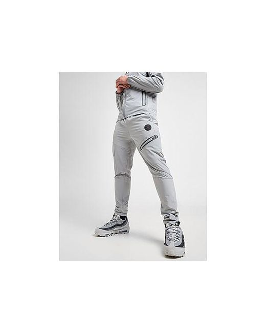 Zavetti Canada Black Zidero Woven Track Pants for men