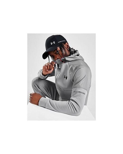 Under Armour Ua Armour Fleece Grid Full Zip Hoodie in Black for