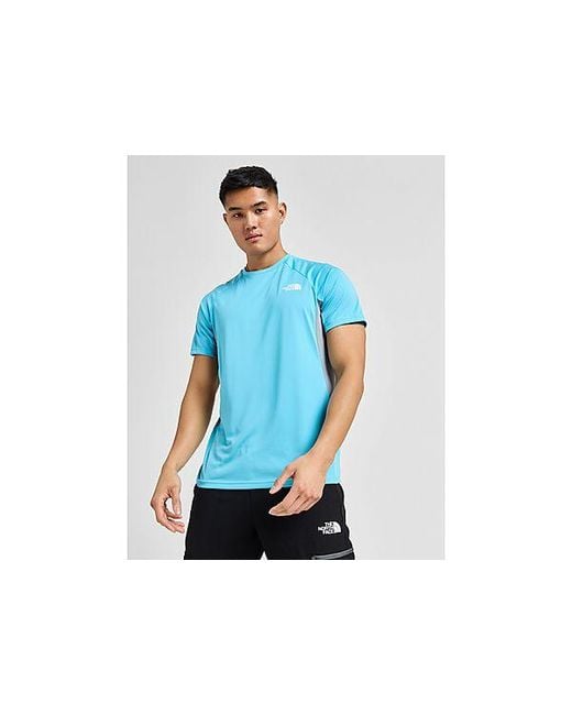 The North Face Blue Performance T-shirt for men