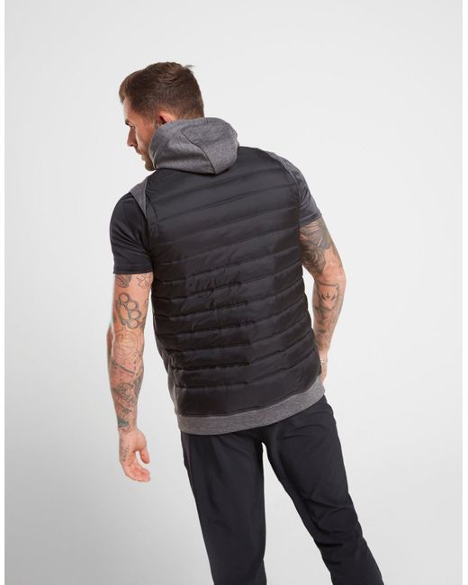 nike hooded gilet