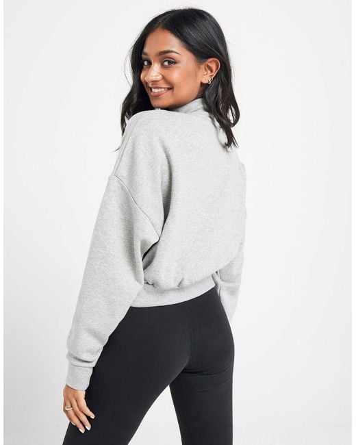 nike essential crop sweatshirt