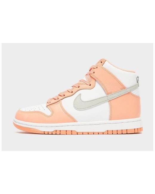 orange white nikes