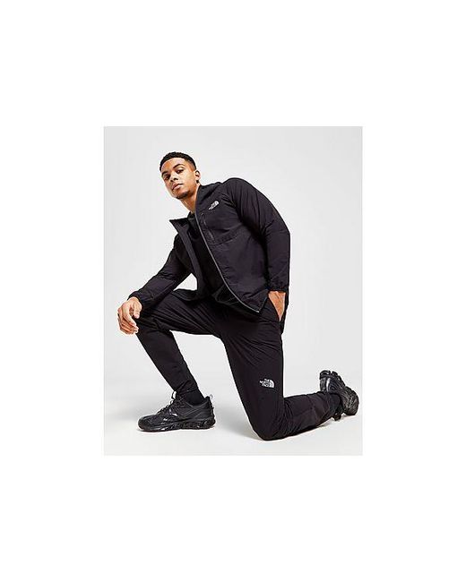 The North Face Black Performance Woven Track Pants for men