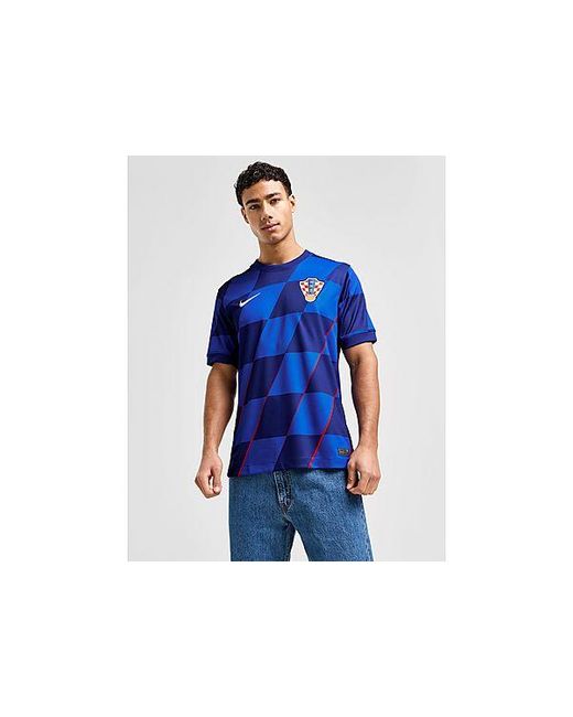 Nike Blue Croatia 2024 Away Shirt for men