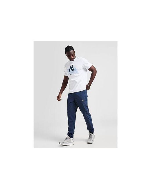 MONTIREX Black Shift Woven Track Pants for men