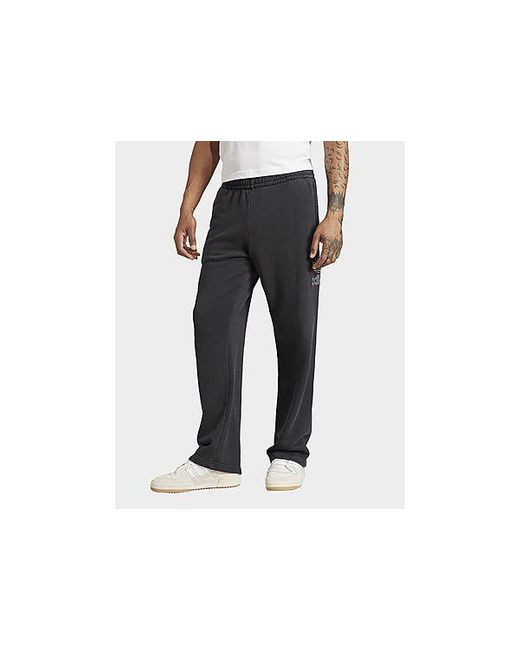 Adidas Black Adicolor Outline Trefoil Pants for men