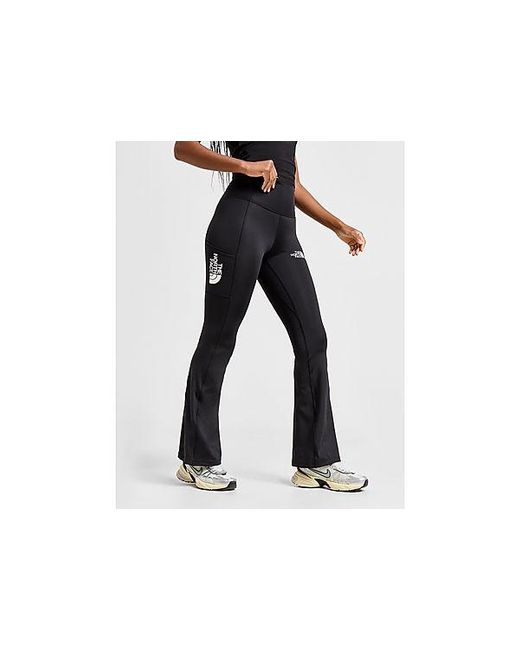 The North Face Black Poly Knit Flare Leggings