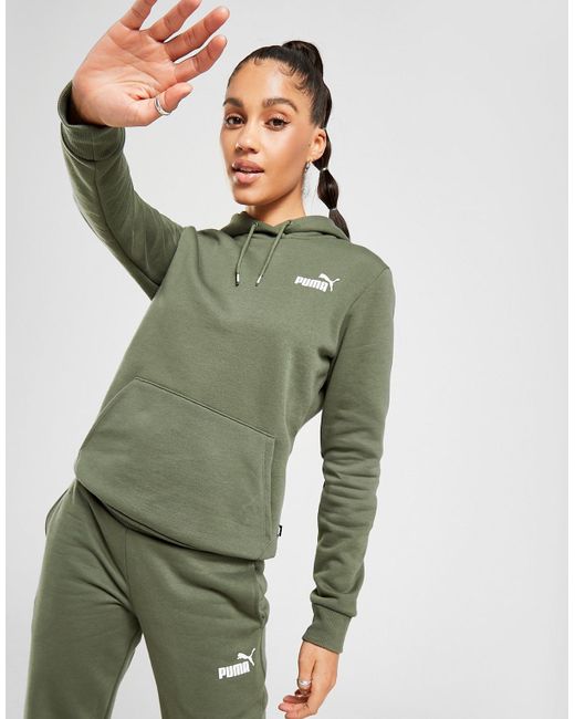 Puma core hoodie green Clearance
