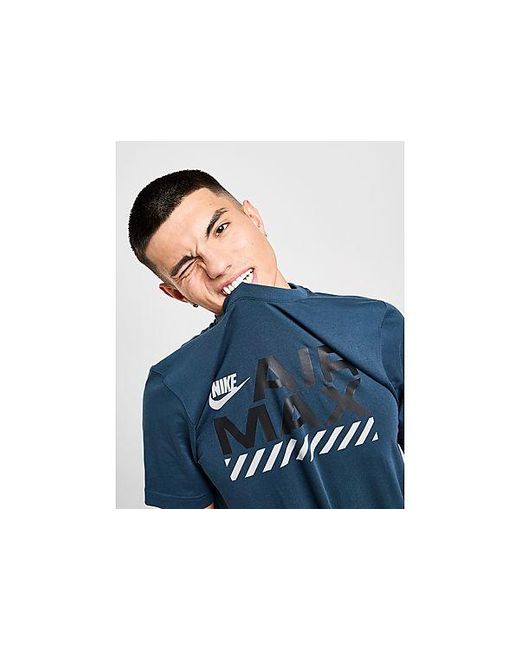 Nike Air Max Graphic T shirt in Blue for Men Lyst UK