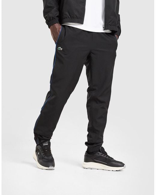 Pantalon De Survêtement Reverse Croc Lacoste pour homme en coloris Black