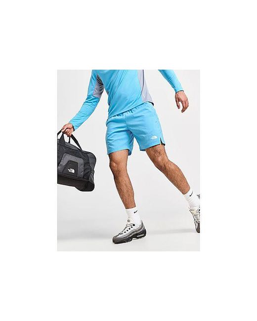 The North Face Blue 24/7 Shorts for men