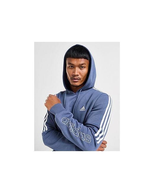 Adidas Blue Energize Hoodie for men