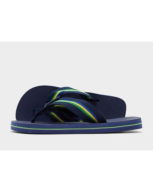 Havaianas Blue Urban Brasil Flip Flops for men