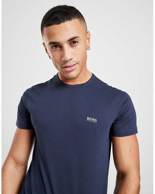 hugo boss blue tshirt