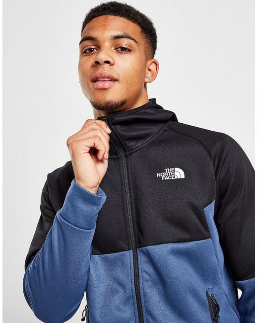 The North Face Tech Full Zip Hoodie in Blue for Men | Lyst UK