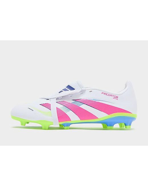 Predator League Fold-Over Tongue FG Junior di Adidas in Black