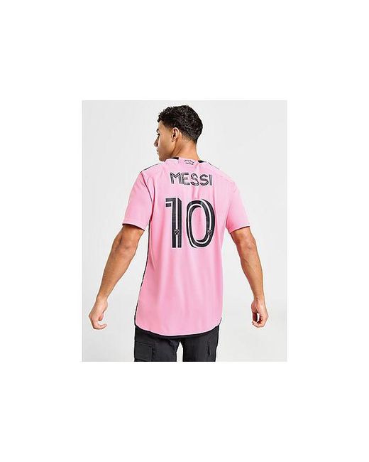 Adidas Red Inter Miami Cf 2024/25 Messi #10 Home Shirt for men