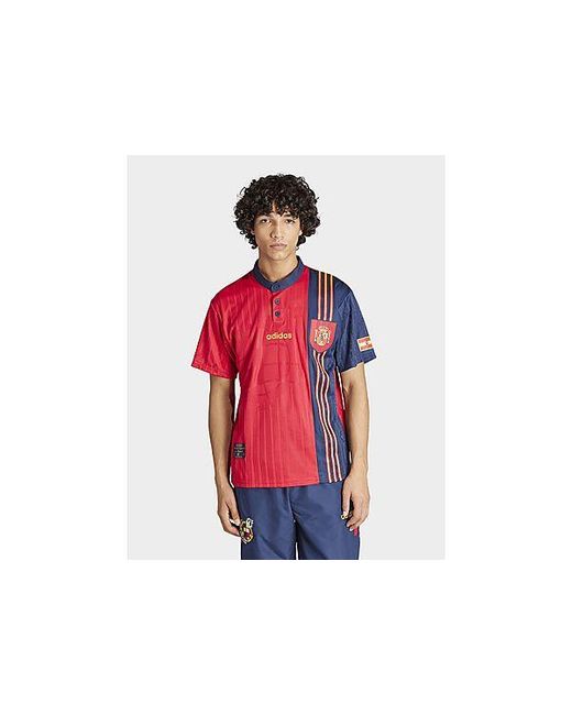 Adidas Red Spain 1996 Home Jersey
