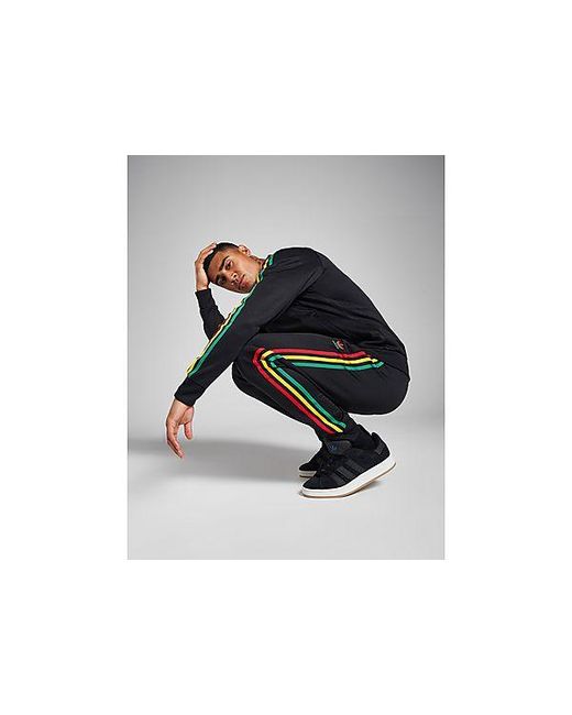 Adidas Originals Black Sst Track Pants for men