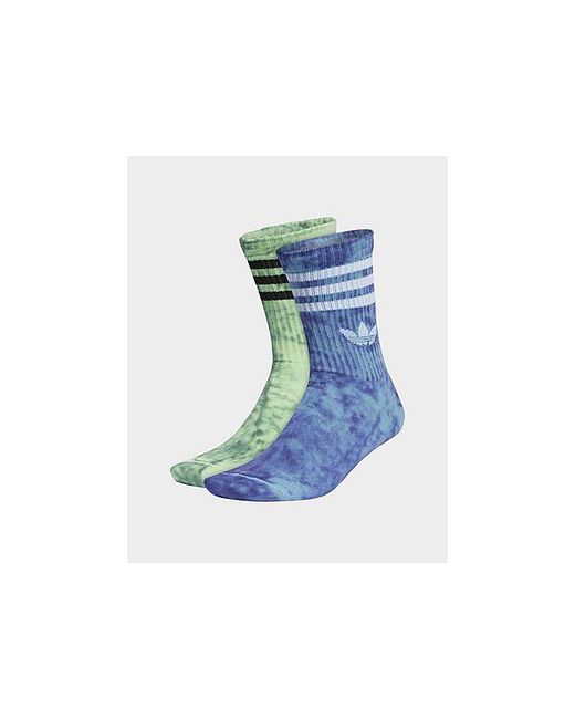 Adidas Blue Tie Dye Socks 2 Pairs