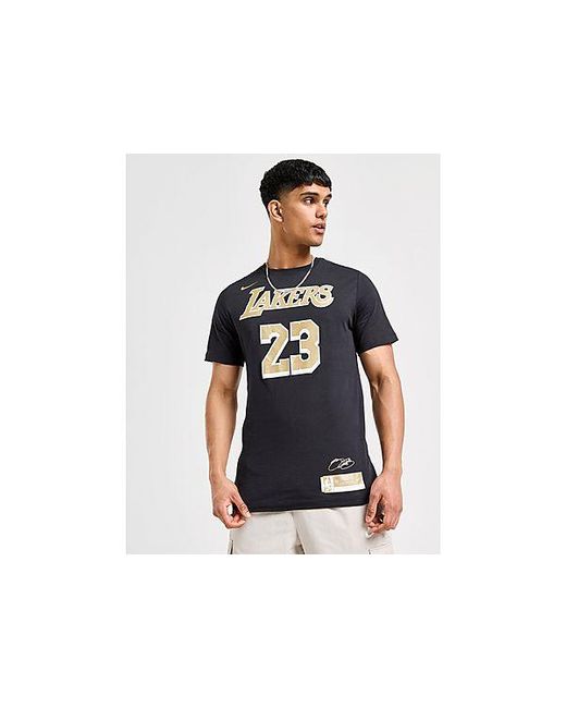 Nike Black Nba La Lakers Select Series T-shirt for men