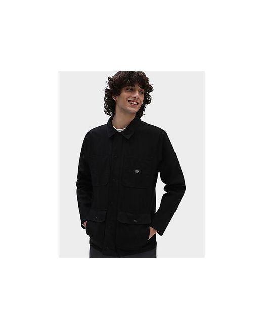 Vans drill shop chore coat black