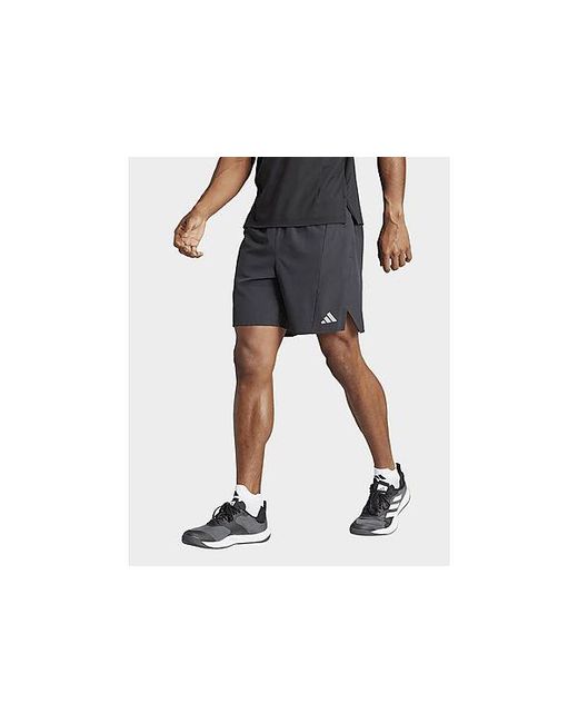 Adidas Black Designed For Training Hiit Workout Heat.rdy Shorts for men