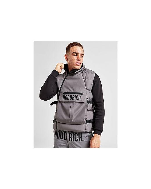 Hoodrich Black Astro Vest for men