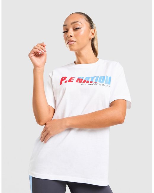 T-Shirt Soundtrack P.E Nation en coloris White