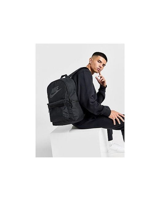 Nike Black Heritage 2.0 Backpack for men
