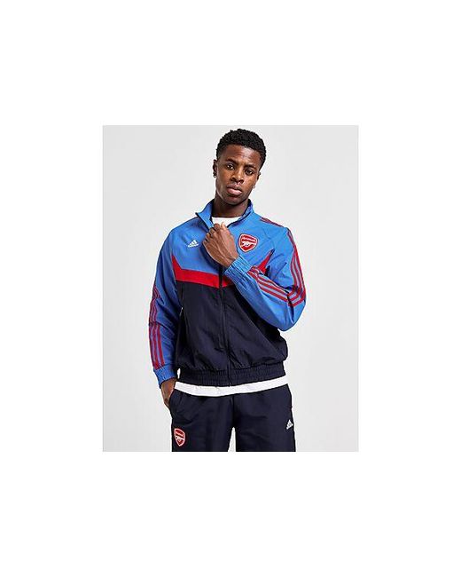 Adidas Blue Arsenal Fc Woven Track Top for men