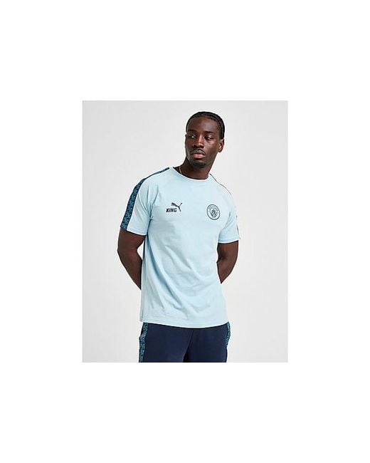 PUMA Manchester City Fc King T-shirt in Black for Men Lyst UK