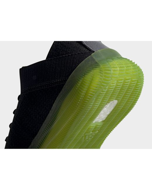 adidas Originals Rubber Pureboost Trainer Shoes in Black for adidas Originals Rubber Pureboost Trainer Shoes in Black for